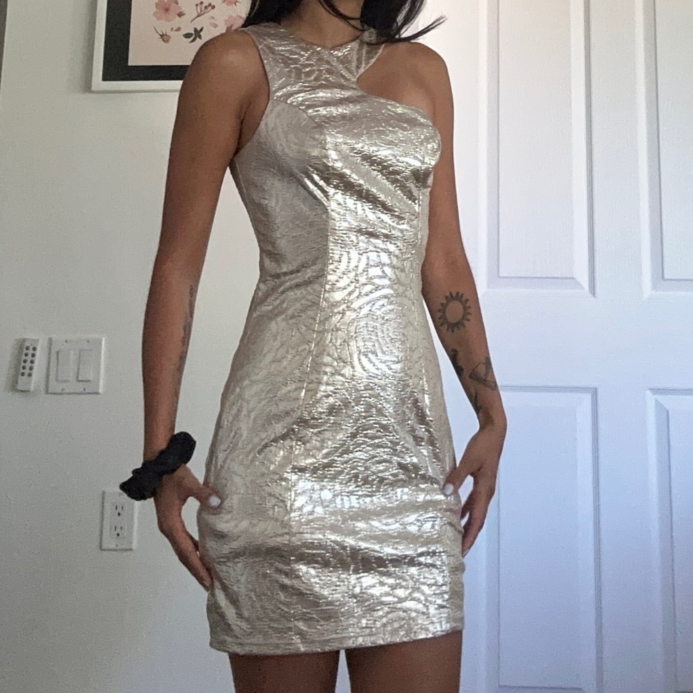 Guess Metallic Dress